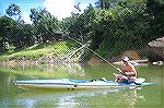 Flyfishing on canoe - Fly Fishing