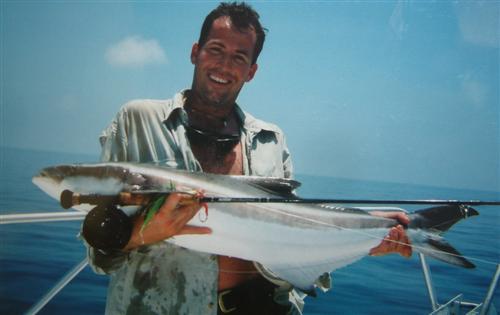 Cobia on 10wt. Queensland Aust.