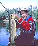 Joe Reynolds with a trophy Apache trout caught at Christmas Tree lake on the White Mountain Apache Reservation in Arizona. Apache TroutTony Mandile